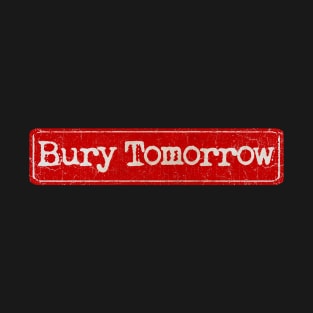 vintage retro plate Bury Tomorrow T-Shirt