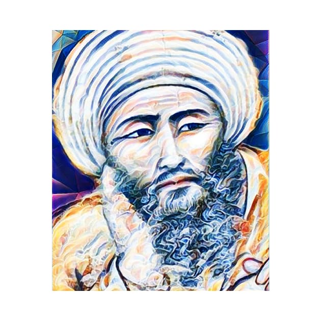 Averroes Portrait | Averroes Artwork 12 by JustLit