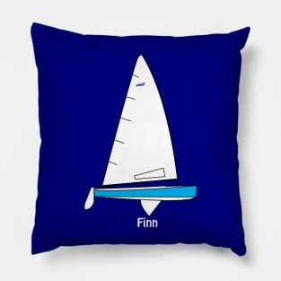 Finn Sailing Dinghy Pillow