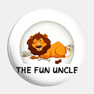 The Fun Uncle Shirt Pin