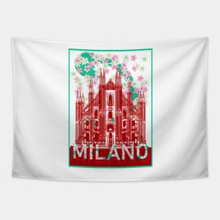 SPRING IN MILANO Tapestry