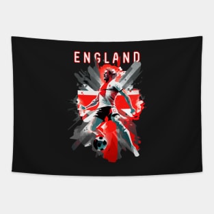 England Soccer Quality Art Design Tapestry