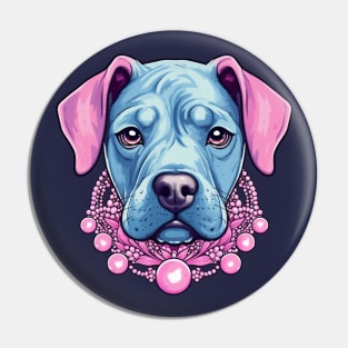 Pinkish Staffy Pin