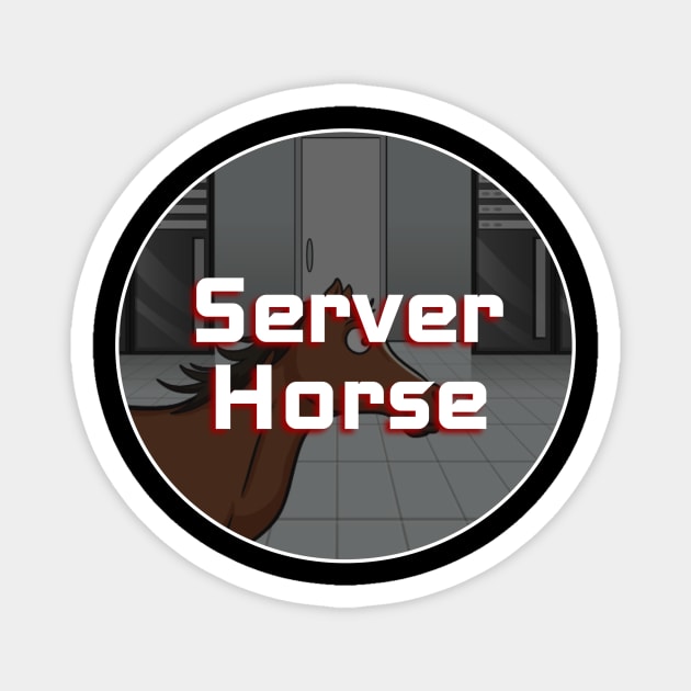 serverhorseicon2 Magnet by Lights Designs