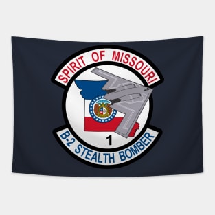 B-2 Stealth Bomber - Missouri Tapestry