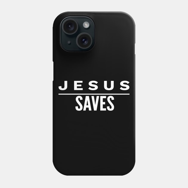 Jesus Saves Phone Case by Happy - Design