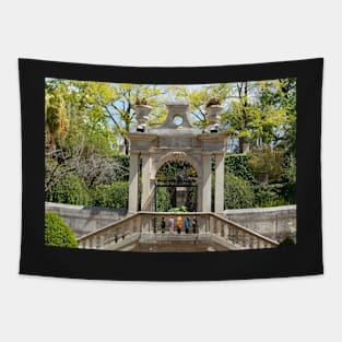 Jardim Botanico, old town, Coimbra, Portugal, city, botanical garden Tapestry