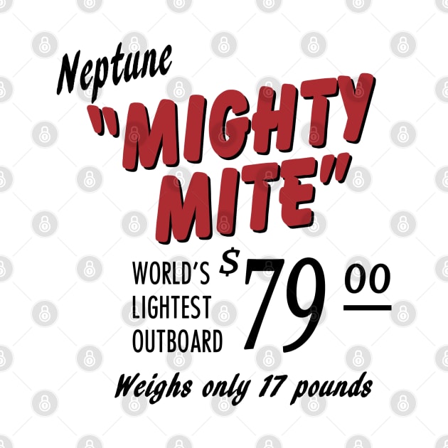 Neptune Mighty Mite.  Outboard motor. by fiercewoman101