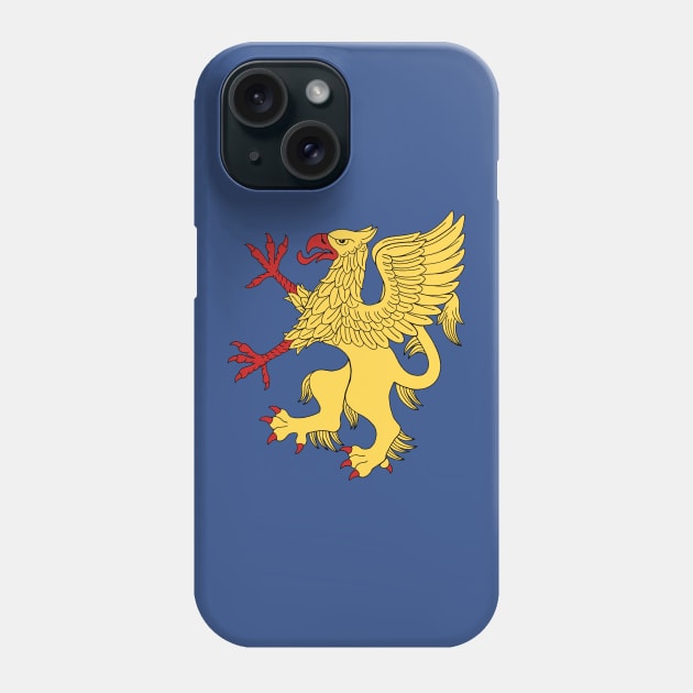 Griffin Rampant Or Phone Case by AzureLionProductions