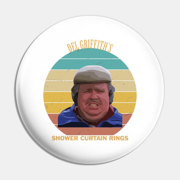 Del Griffith's Shower Curtain Rings Pin by Geminiguys