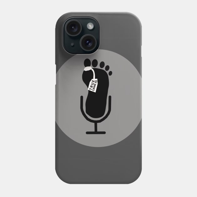 True Crime XS Toe Tag - Dark Phone Case by truecrimexs