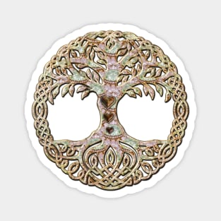 Elegant celtic tree Magnet