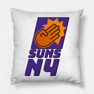 Suns In Four Pillow