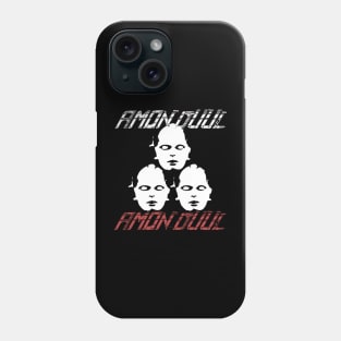 Amon Duul band t shirt psych krautrock Phone Case