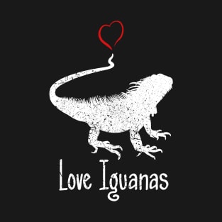 Love Iguanas, Animal, Reptile, pets T-Shirt