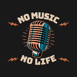 No Music No Life T-Shirt