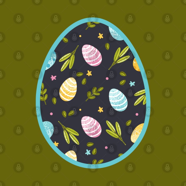 Cottage Core  Easter Egg by nancy.hajjar@yahoo.com