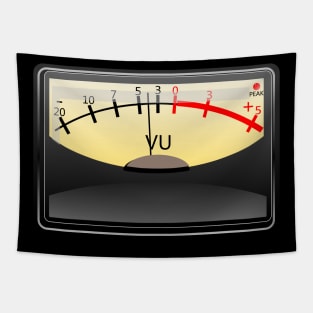 Retro Vu Meter Tapestry