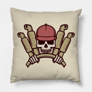 Skull Truck Driver Pillow