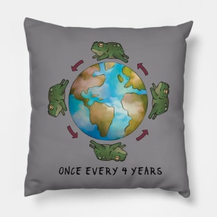 "Once Every 4 Years"- Leap Year Tee Pillow