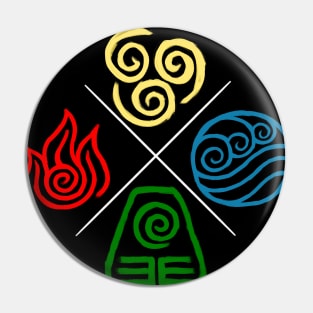 The Four Elements Pin