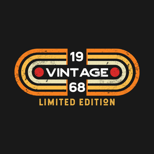Vintage 1968 | Retro Video Game Style by SLAG_Creative