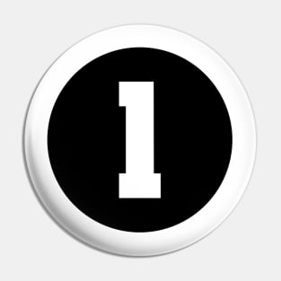 Number One - 1 Pin