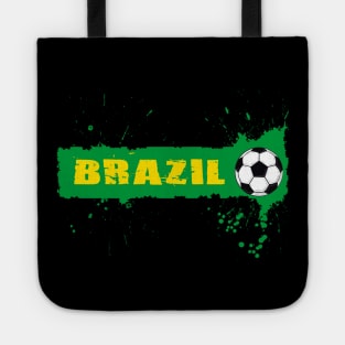 Brazil Soccer Brazil Futbol Football Brazilian Flag Jersey Tote