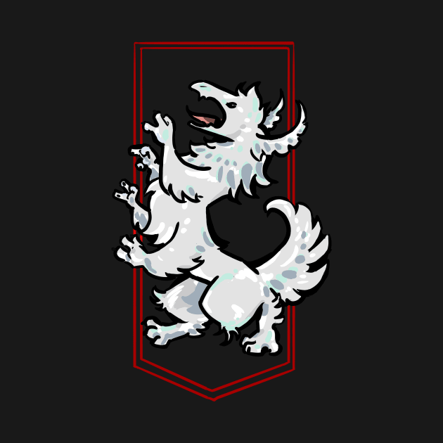 heraldic nikitak (with banner) by Inhuman [webcomic]