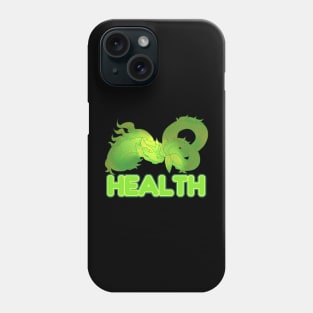 Money Wish Smole Illustration for this next new year 2024 of earth green dragon Phone Case