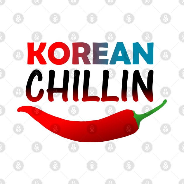 Korean Chillin Chili Pepper Pun by Jahmar Anderson