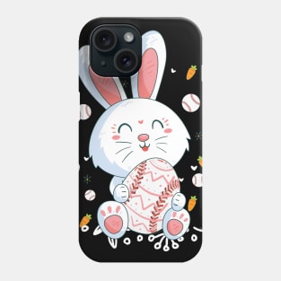 Cute Rabbit Love Baseball Costume Gift Phone Case