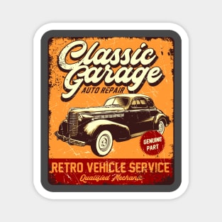 Classic Garage Magnet