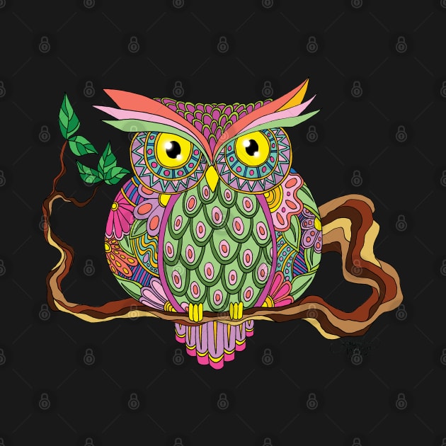 Spring Owl by tigressdragon