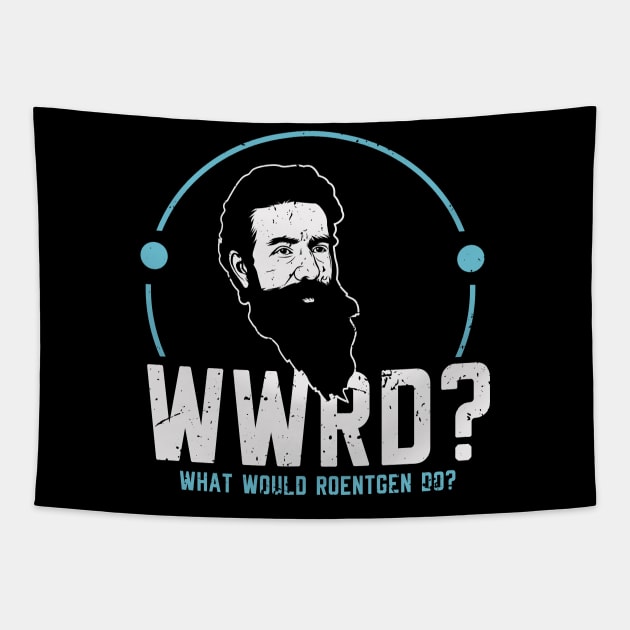 Beared WWRD X RAY Tapestry by MYFROG