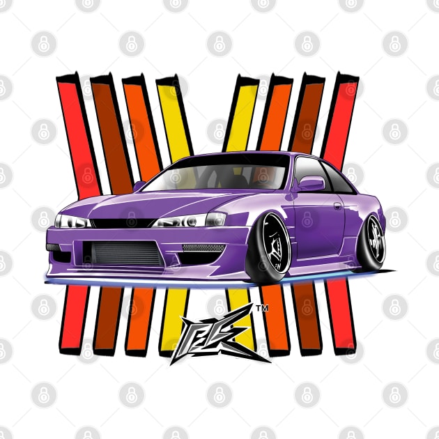 SILVIA S14 KOUKI PURPLE by naquash