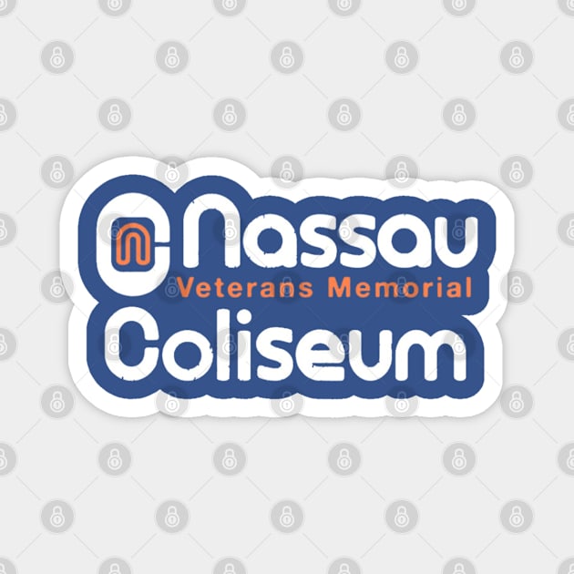 Nassau Veterans Memorial Coliseum Magnet by jordan5L