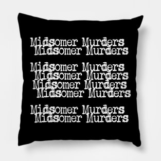 Midsomer Murders (White) Pillow