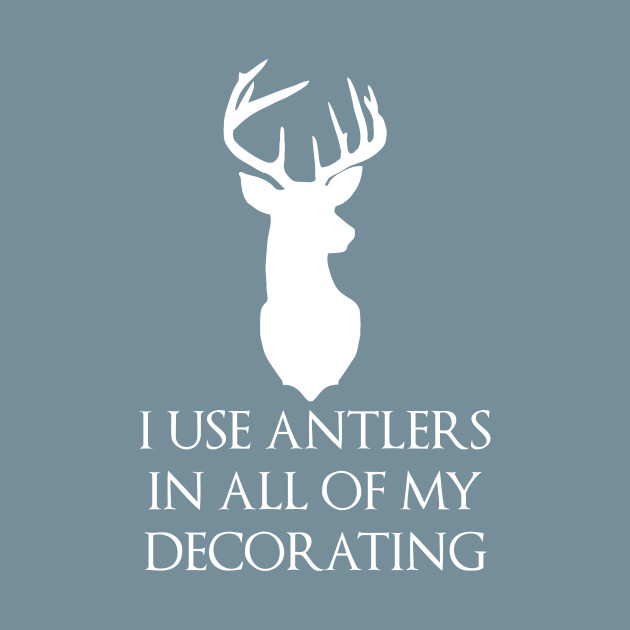 Discover Antlers - Beauty And The Beast - T-Shirt