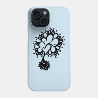 Doodle_heart Phone Case