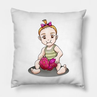 Pitaya Girl Pillow