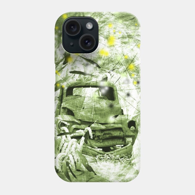 Dream wreck in grunge kaleidoscope Phone Case by hereswendy