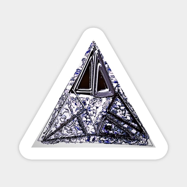 Triforce oF triangles Magnet by TriForceDesign