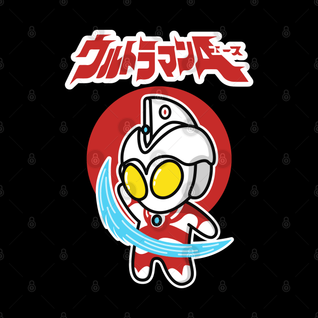 Ultraman Ace Chibi Style Kawaii by The Toku Verse