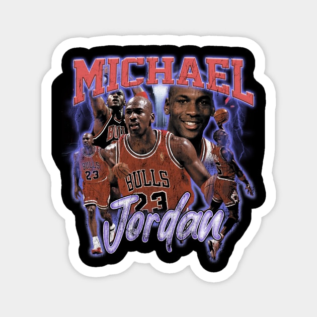 MICHAEL JORDAN TSHIRT Magnet by SAVOURCO28