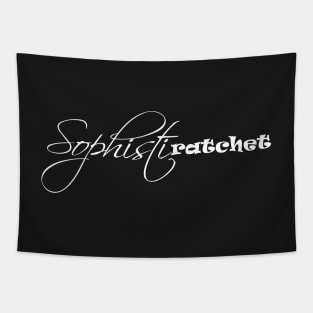 Sophistiratchet - White Tapestry