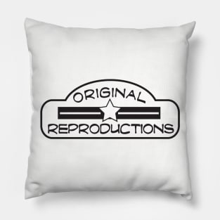 Original Reproductions - Oblong Logo Pillow