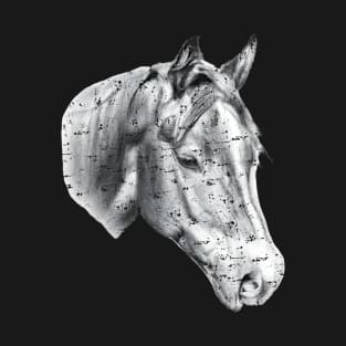 Horse head pencil drawing T-Shirt