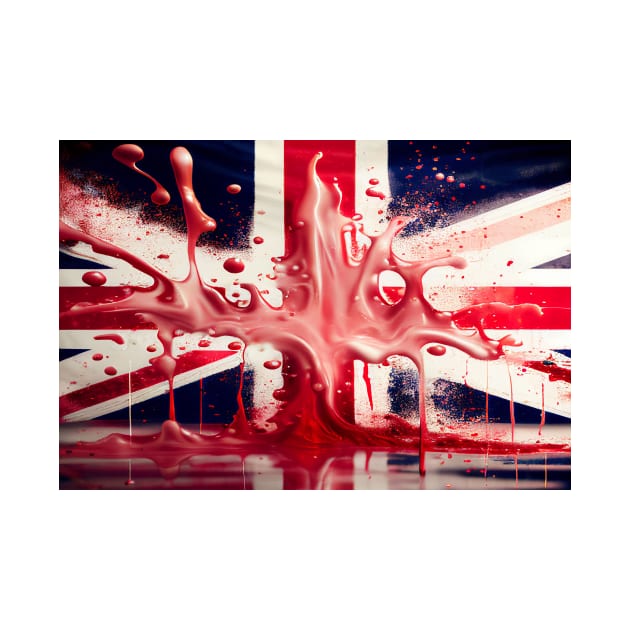 National Nations Flags - United Kingdom Flag - The Union Jack Flag by Unwind-Art-Work