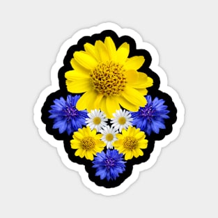 blooming flower, floral pattern, flowery, blooms, petals Magnet